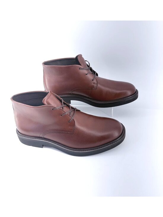 ECCO Metropole London Chukka Men Boot Brown Cognac Leather Waterproof Size 41 main image 12